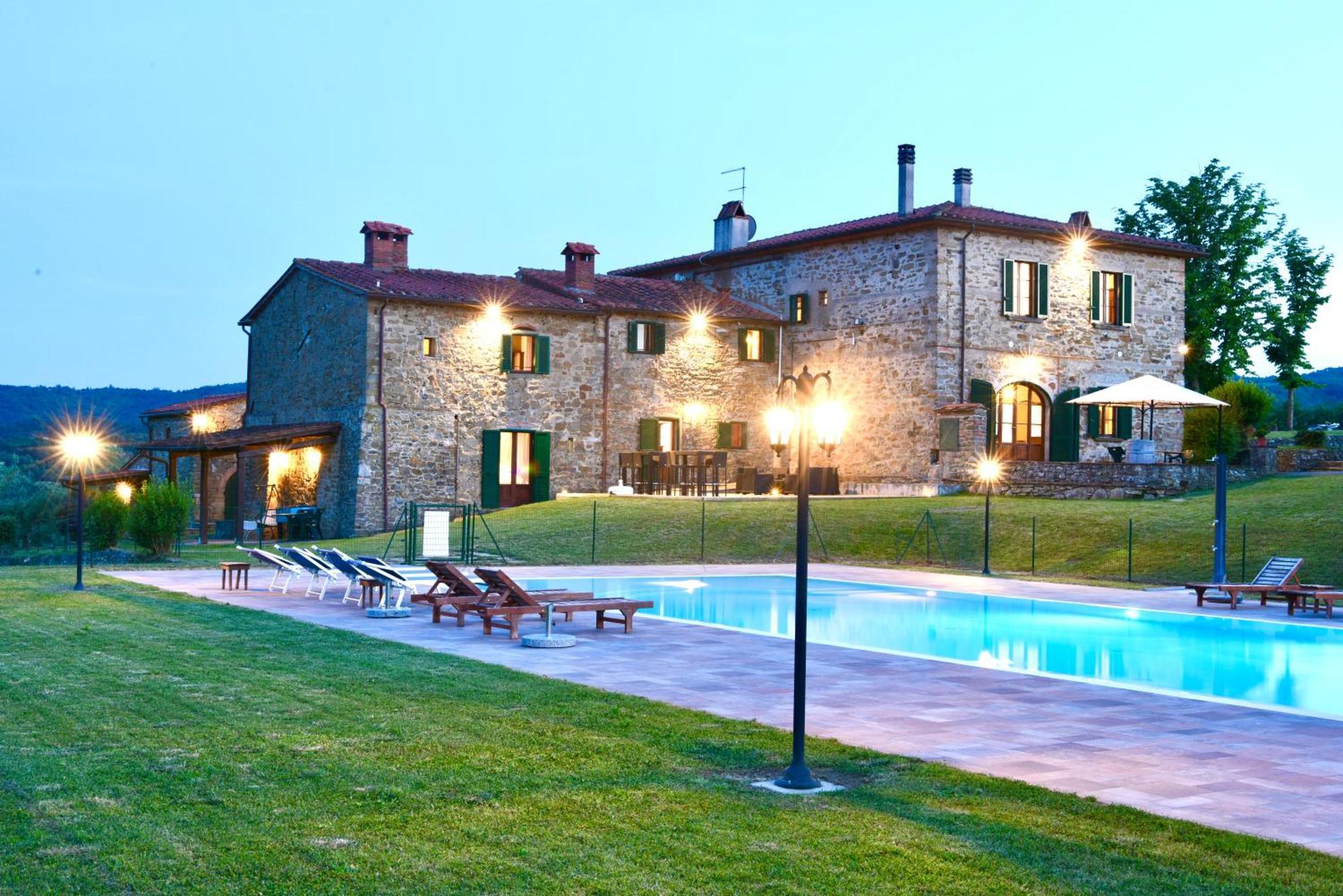 Agriturismo I Poggilunghi Civitella in Val di Chiana Bagian luar foto