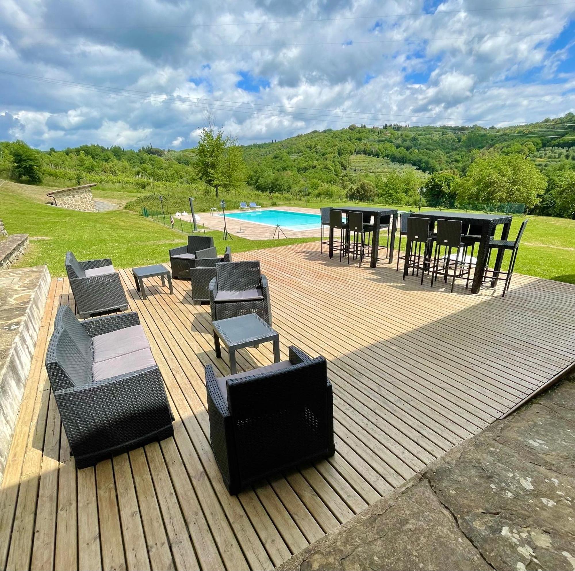 Agriturismo I Poggilunghi Civitella in Val di Chiana Bagian luar foto